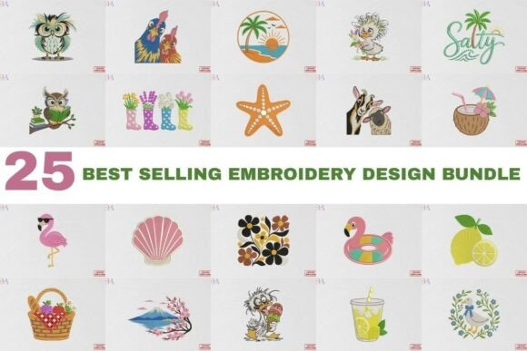 Amazing Embroidery Bundle Review