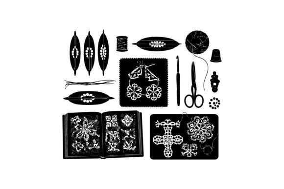 Handmade Embroidery Tools & Patterns V